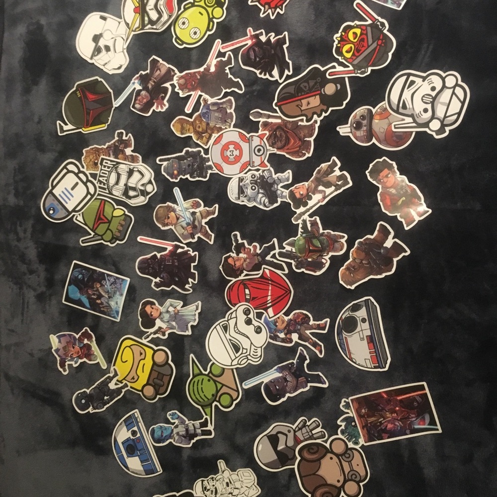 50 Star wars stickers